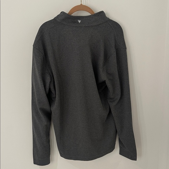 NWT NHL the Seattle Kraken Gray Quarter-Zip Pullover with Logo SIZE Medium - Picture 2 of 4